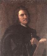POUSSIN, Nicolas Self-Portrait af Sweden oil painting reproduction